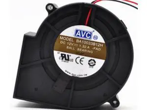 BA10033B12H New AVC 9733 12V 1.32A Barbecue Grill Turbo Cooling Blower Fan BA10033B12H New AVC 9733 12V 1.32A Barbecue Grill Turbo Cooling Blower Fan