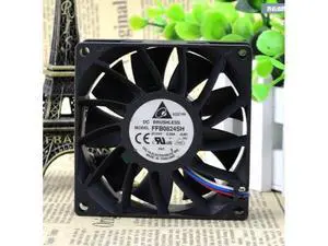 Temperature-controlled and high-volume fan speed measurement of original Delta FFB0824SH 24V 0.28A 8cm 8025 Temperature-controlled and high-volume fan speed measurement of original Delta FFB0824SH 24V 0.28A 8cm 8025