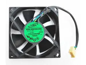 New original Taiwan ADDAi AD0812UX-A7BGL8025 12V 0.33A 4 line temperature-controlled radiation fan New original Taiwan ADDAi AD0812UX-A7BGL8025 12V 0.33A 4 line temperature-controlled radiation fan