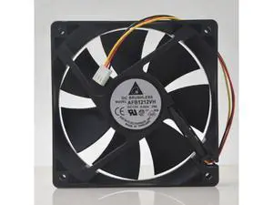 Delta 12CM 12V 0.60A AFB1212VH 12025 chassis motherboard pwm speed control high speed fan Delta 12CM 12V 0.60A AFB1212VH 12025 chassis motherboard pwm speed control high speed fan