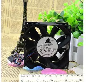 AFC0912DE Original Delta 9038 12V 0.5A 2.5A 4-Wire Double Ball 9CM Violent Fan AFC0912DE Original Delta 9038 12V 0.5A 2.5A 4-Wire Double Ball 9CM Violent Fan