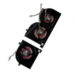 CPU+GPU Cooling Fan for MSI GS63 GS63VR 6RF 6RF-001US 7RF 7RF-212UK GS73 GS73VR 6RF 6RF-005CA 7RF 7RE-004CN 7RG 7RG-026RU 7RG-039NL MS-16K2 MS-17B MS-17B1 BS5005HS-U2F1 BS5005HS-U2L1 CPU+GPU Cooling Fan for MSI GS63 GS63VR 6RF 6RF-001US 7RF 7RF-212UK GS73 GS73VR 6RF 6RF-005CA 7RF 7RE-004CN 7RG 7RG-026RU 7RG-039NL MS-16K2 MS-17B MS-17B1 BS5005HS-U2F1 BS5005HS-U2L1