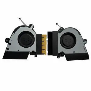 Replacement CPU & GPU Cooling Fan for ASUS ROG Zephyrus GU502GW GU502GV GU502GV-BI7N10 GU502LW GU502LW-BI7N6 GU502LV GU502LWS GX502GW GX502GV Gx502lws FLGN FL6G FMJC, FLG9 FL6H FMJD 12V 1A Replacement CPU & GPU Cooling Fan for ASUS ROG Zephyrus GU502GW GU502GV GU502GV-BI7N10 GU502LW GU502LW-BI7N6 GU502LV GU502LWS GX502GW GX502GV Gx502lws FLGN FL6G FMJC, FLG9 FL6H FMJD 12V 1A