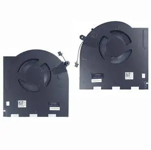 CPU+GPU Cooling Fan Replacement for Dell Alienware M17 R3 12V | M17 R4 P45E Fan DC28000ROSL EG50061S1-1C010-S9A K13087 DC28000RNSL EG50061S1-C060-S9A K13089 RTX30 0H5TYJ 0CNV63 CPU+GPU Cooling Fan Replacement for Dell Alienware M17 R3 12V | M17 R4 P45E Fan DC28000ROSL EG50061S1-1C010-S9A K13087 DC28000RNSL EG50061S1-C060-S9A K13089 RTX30 0H5TYJ 0CNV63