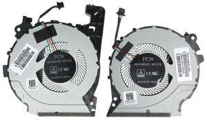2-in-1 CPU+GPU Cooling Fan for HP Pavilion 15-cx Series (L20335-001 L20334-001) 2-in-1 CPU+GPU Cooling Fan for HP Pavilion 15-cx Series (L20335-001 L20334-001)