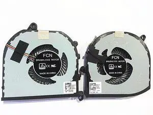 CPU+GPU Cooling Fan Replacement for Dell XPS 15 9570 Precision 5520 5530 | M5520 M5530 Series Laptop Fan TK9J1 08YY9 008YY9 0TK9J1 CPU+GPU Cooling Fan Replacement for Dell XPS 15 9570 Precision 5520 5530 | M5520 M5530 Series Laptop Fan TK9J1 08YY9 008YY9 0TK9J1
