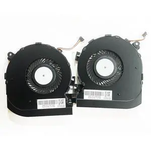 CPU + GPU Cooling Fan Replacement for HP Spectre X360 15-BL | 15-bl000 15-bl100 15t-bl000 TPN-Q179 DC5V 914357-001 914358-001 CPU + GPU Cooling Fan Replacement for HP Spectre X360 15-BL | 15-bl000 15-bl100 15t-bl000 TPN-Q179 DC5V 914357-001 914358-001