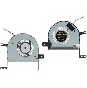 CPU Cooling Fan Replacement for Asus S15 S510 S510U S510UA S510UQ S510UN F510U F510UA X510 X510U X510UA X510UN X510UQ X510UR X510UAR S5100 S5100U S5100UQ Series DFS531005PL0T 4pin CPU Cooling Fan Replacement for Asus S15 S510 S510U S510UA S510UQ S510UN F510U F510UA X510 X510U X510UA X510UN X510UQ X510UR X510UAR S5100 S5100U S5100UQ Series DFS531005PL0T 4pin