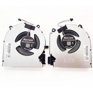 Replacement CPU+GPU Cooling Fan for HP Victus 16-D 16-E 16-e0011ns TPN-Q263 TPN-Q264 RTX3050 DC5V Series EG75070S1-C700-S9A EG75070S1-C710-S9A M75720-001 M75722-001 Replacement CPU+GPU Cooling Fan for HP Victus 16-D 16-E 16-e0011ns TPN-Q263 TPN-Q264 RTX3050 DC5V Series EG75070S1-C700-S9A EG75070S1-C710-S9A M75720-001 M75722-001