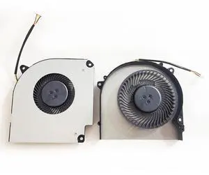 CPU + GPU Cooling Fan Replacement for Gigabyte Gaming G7 GD MD | Machenike T58-V VB VA2 VG65T Z8 Z7M-CT 911ST Series EGC-77100V1-0AH EFC-70100V1-0AH CPU + GPU Cooling Fan Replacement for Gigabyte Gaming G7 GD MD | Machenike T58-V VB VA2 VG65T Z8 Z7M-CT 911ST Series EGC-77100V1-0AH EFC-70100V1-0AH