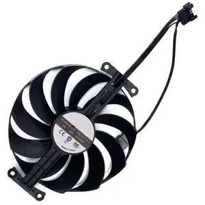 Graphics Card Cooling Fans Suitable for ASUS ATS RTX 3060 Dual RTX 3060Ti 3070 Series Desktop FDC10U12S9-C 95mm 12V 0.45A 7Pin 6wires Video Card Cooler Fans GPU Fan (Fan-A) Graphics Card Cooling Fans Suitable for ASUS ATS RTX 3060 Dual RTX 3060Ti 3070 Series Desktop FDC10U12S9-C 95mm 12V 0.45A 7Pin 6wires Video Card Cooler Fans GPU Fan (Fan-A)