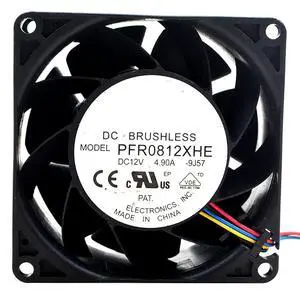 80MM for Delta PFR0812XHE 8CM 8038 DC12V 4.9A 13800RPM Car Boost 8038 Violent High Air Volume Motorcycle Modified Boost Fan 80x80x38mm (4pin) 80MM for Delta PFR0812XHE 8CM 8038 DC12V 4.9A 13800RPM Car Boost 8038 Violent High Air Volume Motorcycle Modified Boost Fan 80x80x38mm (4pin)