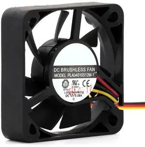 Cooling Fan PLA04010S12M-1 4010 40x40x10mm DC12V 0.08A 4cm Fan Small Fan Cooling Fan PLA04010S12M-1 4010 40x40x10mm DC12V 0.08A 4cm Fan Small Fan