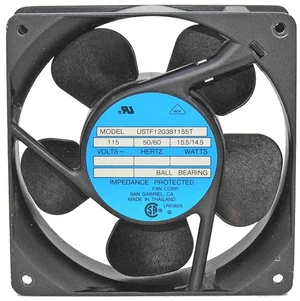 USTF120381155T 115V 15.5/14.5W 120×120×38mm 12CM 12038 AC Cooling Fan USTF120381155T 115V 15.5/14.5W 120×120×38mm 12CM 12038 AC Cooling Fan
