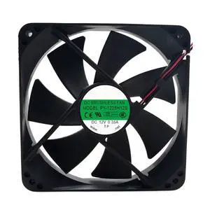 PY-1225H12S DC12V Ice Maker Fan PY-1225H12S DC12V 0.35A 12CM 12025 2-Wire Cooling Fan PY-1225H12S DC12V Ice Maker Fan PY-1225H12S DC12V 0.35A 12CM 12025 2-Wire Cooling Fan