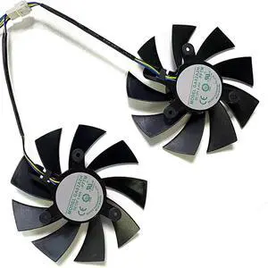 Graphics Card Cooling Fans Suitable for ZOTAC RTX 2060S 2070S Mini for RTX 2060 GTX 1660S 1600TI AMP Series Desktop GA92A2H 87mm 12V 0.35A 4Pin Video Card Cooler Fans GPU Fan (2PCS) Graphics Card Cooling Fans Suitable for ZOTAC RTX 2060S 2070S Mini for RTX 2060 GTX 1660S 1600TI AMP Series Desktop GA92A2H 87mm 12V 0.35A 4Pin Video Card Cooler Fans GPU Fan (2PCS)
