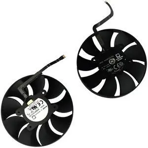 2PCS Graphics Card Cooling Fans Suitable for NVIDIA RTX 3070TI 3080 3080Ti FE Founders Edition Desktop 12V 0.6A 6Pin DAPC0815B2UP008 DAPC0815B2UP003 AFB0912HD-02 85mm (Fan 3) 2PCS Graphics Card Cooling Fans Suitable for NVIDIA RTX 3070TI 3080 3080Ti FE Founders Edition Desktop 12V 0.6A 6Pin DAPC0815B2UP008 DAPC0815B2UP003 AFB0912HD-02 85mm (Fan 3)