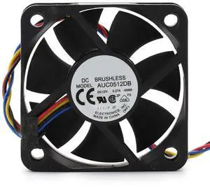 5015 50mm x 50mm x 15mm 12V DC Brushless Fan AUC0512DB 12V 0.27A 4 PIN Cooling Fan 5015 50mm x 50mm x 15mm 12V DC Brushless Fan AUC0512DB 12V 0.27A 4 PIN Cooling Fan
