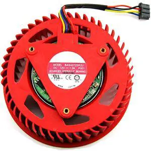 Graphics Card Cooling Fans Suitable for AMD ATI HD 7950 7970 7990 6970 6950 6870 6850 5970 5870 5850 5650 4890 4870 Series Desktop BSA072R2U FD9238H12S 75mm 12V 1.20A 4Pin Video Card Cooler Fans Graphics Card Cooling Fans Suitable for AMD ATI HD 7950 7970 7990 6970 6950 6870 6850 5970 5870 5850 5650 4890 4870 Series Desktop BSA072R2U FD9238H12S 75mm 12V 1.20A 4Pin Video Card Cooler Fans
