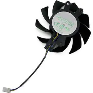 Graphics Card Cooling Fans Suitable for ZOTAC GTX 1660 1660S 1660ti Twin Fan Series Desktop GA72S2U GA82S2H 65mm 75mm 12V 0.35A 0.36A 4Pin Video Card Cooler Fans GPU Fan (Fan-A) Graphics Card Cooling Fans Suitable for ZOTAC GTX 1660 1660S 1660ti Twin Fan Series Desktop GA72S2U GA82S2H 65mm 75mm 12V 0.35A 0.36A 4Pin Video Card Cooler Fans GPU Fan (Fan-A)