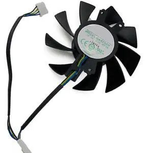 Graphics Card Cooling Fans Suitable for ZOTAC GTX 1660 1660S 1660ti Twin Fan Series Desktop GA72S2U GA82S2H 65mm 75mm 12V 0.35A 0.36A 4Pin Video Card Cooler Fans GPU Fan (Fan-B) Graphics Card Cooling Fans Suitable for ZOTAC GTX 1660 1660S 1660ti Twin Fan Series Desktop GA72S2U GA82S2H 65mm 75mm 12V 0.35A 0.36A 4Pin Video Card Cooler Fans GPU Fan (Fan-B)