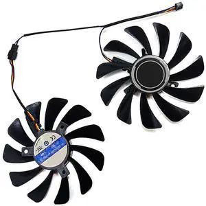 Graphics Card Cooling Fans Suitable for ASROCK RX 5700xt 5700 Challenger D OC Series Desktop CF1010U12S 95mm 12V 0.45A 4Pin Video Card Cooler Fans GPU Fan Graphics Card Cooling Fans Suitable for ASROCK RX 5700xt 5700 Challenger D OC Series Desktop CF1010U12S 95mm 12V 0.45A 4Pin Video Card Cooler Fans GPU Fan