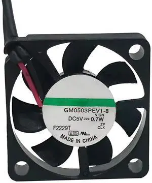 GM0503PEV1-8 3006 Fan Ultra Slim Cooling Fan 5V 0.7W 3CM Fan 10000RPM Micro Magnetic Levitation Ultra Silent Fan 2 Wires GM0503PEV1-8 3006 Fan Ultra Slim Cooling Fan 5V 0.7W 3CM Fan 10000RPM Micro Magnetic Levitation Ultra Silent Fan 2 Wires