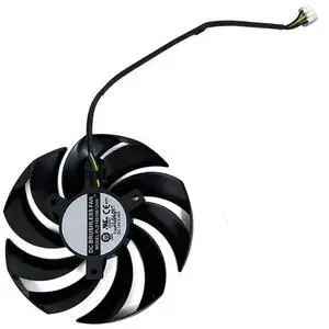 Graphics Card Cooling Fans Suitable for MSI RTX 3050 3060 3060TI Gaming X RX 6600XT 6700XT Gaming X Series Desktop PLD10010S12HH 95mm 12V 0.40A 4Pin Video Card Cooler Fans GPU Fan (Fan-A) Graphics Card Cooling Fans Suitable for MSI RTX 3050 3060 3060TI Gaming X RX 6600XT 6700XT Gaming X Series Desktop PLD10010S12HH 95mm 12V 0.40A 4Pin Video Card Cooler Fans GPU Fan (Fan-A)