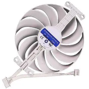 Graphics Card Cooling Fan Replacement for ASUS ROG Strix RTX 3070 3080 3090 White Gaming Series CF1010U12S 95mm 12V 0.45A 7Pin Video Card Cooler Fans GPU Fan (Fan-B) Graphics Card Cooling Fan Replacement for ASUS ROG Strix RTX 3070 3080 3090 White Gaming Series CF1010U12S 95mm 12V 0.45A 7Pin Video Card Cooler Fans GPU Fan (Fan-B)