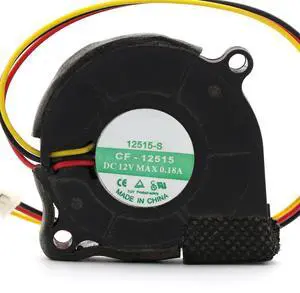 50mm Fan 5015 5cm CF-12515 DC 12V 0.18A Blower Cooling Fans 3-Wire Turbo Fan 50mm Fan 5015 5cm CF-12515 DC 12V 0.18A Blower Cooling Fans 3-Wire Turbo Fan