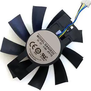 Graphics Card Cooling Fans Suitable for for PowerColor for DATALAND RX 580 570 560XT X-Serial RX 570 Cool Energy/Red Dragon/Dual Cool Series Desktop GA92B2U 88mm 12V 0.46A 4Pin (Fan-A) Graphics Card Cooling Fans Suitable for for PowerColor for DATALAND RX 580 570 560XT X-Serial RX 570 Cool Energy/Red Dragon/Dual Cool Series Desktop GA92B2U 88mm 12V 0.46A 4Pin (Fan-A)