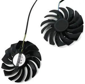 Graphics Card Cooling Fans Suitable for MSI RX 5600XT 5700 5700XT Gaming X Series Desktop PLD10010S12HH 95mm 12V 0.40A 4Pin Video Card Cooler Fans GPU Fan Graphics Card Cooling Fans Suitable for MSI RX 5600XT 5700 5700XT Gaming X Series Desktop PLD10010S12HH 95mm 12V 0.40A 4Pin Video Card Cooler Fans GPU Fan