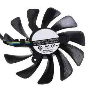 Graphics Card Cooling Fans Suitable for MSI GTX 1070 1660Ti RTX 2060S 2070 3050 3060 AERO ITX Series Desktop PLD10010S12HH 95mm 12V 0.40A 4Pin Video Card Cooler Fans GPU Fan Graphics Card Cooling Fans Suitable for MSI GTX 1070 1660Ti RTX 2060S 2070 3050 3060 AERO ITX Series Desktop PLD10010S12HH 95mm 12V 0.40A 4Pin Video Card Cooler Fans GPU Fan