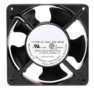 4WT46 115V 0.24A 12CM 12038 Cabinet Welding Cooling Fan 20W 50/60HZ 12038 AXIAL Cooling Fan 4WT46 115V 0.24A 12CM 12038 Cabinet Welding Cooling Fan 20W 50/60HZ 12038 AXIAL Cooling Fan