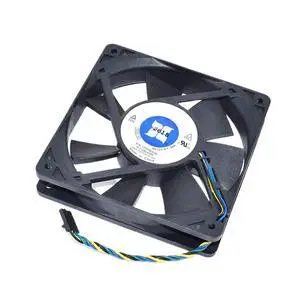 1225-12 HBAPW 12000B0038 DC 12V 1.84A 120x120x25mm 4-Wire Server Square Fan 1225-12 HBAPW 12000B0038 DC 12V 1.84A 120x120x25mm 4-Wire Server Square Fan