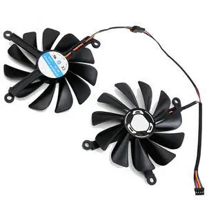 Graphics Card Cooling Fans Suitable for XFX RX 5700 5700XT 5500XT 5600XT Thicc II Pro Series Desktop CF1010U12S 95mm 12V 0.45A 4 Pin Video Card Cooler Fans GPU Fan Graphics Card Cooling Fans Suitable for XFX RX 5700 5700XT 5500XT 5600XT Thicc II Pro Series Desktop CF1010U12S 95mm 12V 0.45A 4 Pin Video Card Cooler Fans GPU Fan
