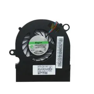 CPU Cooling Fan Suitable for HP Probook 5310 5310M Series Laptop Cooler Fan 5V 0.26A 3 PIN 581087-001 GB0506PDV1-A CPU Cooling Fan Suitable for HP Probook 5310 5310M Series Laptop Cooler Fan 5V 0.26A 3 PIN 581087-001 GB0506PDV1-A