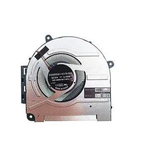 CPU GPU Cooling Fans Suitable for HP Envy 17X 17-CH 17M-CH 17T-CH TPN-W148 Series Laptop Cooler Fan 5V 0.5A 4 PIN M45786-001 EG50050S1-1C160-S9A M45787-001 EG50050S1-1C170-S9A (GPU) CPU GPU Cooling Fans Suitable for HP Envy 17X 17-CH 17M-CH 17T-CH TPN-W148 Series Laptop Cooler Fan 5V 0.5A 4 PIN M45786-001 EG50050S1-1C160-S9A M45787-001 EG50050S1-1C170-S9A (GPU)