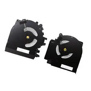 CPU GPU Cooling Fans Suitable for HP Envy 15-EP 15T-EP TPN-Q237 Series Laptop Cooler Fan 5V 0.5A 4 PIN ND85C24-19J11 M04776-001 ND85C25-19J12 M04777-001 (CPU+GPU) CPU GPU Cooling Fans Suitable for HP Envy 15-EP 15T-EP TPN-Q237 Series Laptop Cooler Fan 5V 0.5A 4 PIN ND85C24-19J11 M04776-001 ND85C25-19J12 M04777-001 (CPU+GPU)
