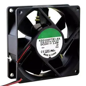 80MM DC24V 0.14A 3.4W 8025 Speed 4200RPM KD2408PTB1-6A 8cm Inverter Cooling Fan 80 * 80 * 25MM Switch Cooling Fan (2pin) 80MM DC24V 0.14A 3.4W 8025 Speed 4200RPM KD2408PTB1-6A 8cm Inverter Cooling Fan 80 * 80 * 25MM Switch Cooling Fan (2pin)