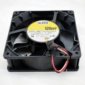 120MM DC24V 0.32A 7.68W 9WF1224H1D03 Industrial Control Cabinet Fan 120 * 120 * 38MM A90L-0001-0509 12CM Fanack Power Module Fan (3pin) 120MM DC24V 0.32A 7.68W 9WF1224H1D03 Industrial Control Cabinet Fan 120 * 120 * 38MM A90L-0001-0509 12CM Fanack Power Module Fan (3pin)