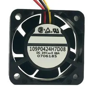40MM DC24V 0.08A 1.92W 4015 109P0424H7D08 A90L-0001-0441 for Fanuc System Servo Drive Fan Inverter CNC Machine Fan 40 * 40 * 15MM(3pin) 40MM DC24V 0.08A 1.92W 4015 109P0424H7D08 A90L-0001-0441 for Fanuc System Servo Drive Fan Inverter CNC Machine Fan 40 * 40 * 15MM(3pin)