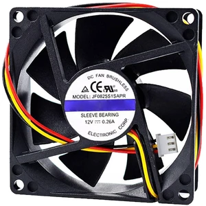 80MM DC12V 3.12W 0.26A JF0825S1SAPR 8025 Speed 3200RPM 8CM UPS Uninterruptible Power Supply Fan C1K C2K C3K Fan 80 * 80 * 25MM(3pin) 80MM DC12V 3.12W 0.26A JF0825S1SAPR 8025 Speed 3200RPM 8CM UPS Uninterruptible Power Supply Fan C1K C2K C3K Fan 80 * 80 * 25MM(3pin)