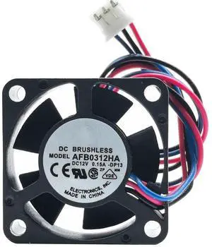 30MM Fan DC12V 0.15A 1.08W AFB0312HA Speed 9000RPM 3010 3CM 30 * 30 * 10MM Drive Cooling Fan (3pin) 30MM Fan DC12V 0.15A 1.08W AFB0312HA Speed 9000RPM 3010 3CM 30 * 30 * 10MM Drive Cooling Fan (3pin)