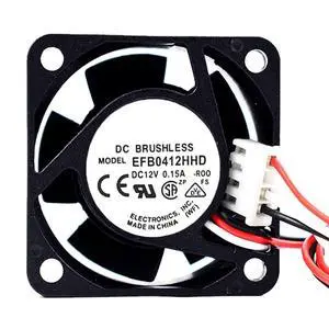 40MM Fan DC12V 1.8W 0.15A EFB0412HHD 4020 4CM s5500H3C Switch Cooling Fan Speed 8200RPM 40 * 40 * 20MM 40MM Fan DC12V 1.8W 0.15A EFB0412HHD 4020 4CM s5500H3C Switch Cooling Fan Speed 8200RPM 40 * 40 * 20MM