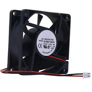 70MM DC24V 0.22A 4.8W AFB0724HH 7025 Speed 4700RPM 70 * 70 * 25mm Inverter Fan Large Airflow 7cm cm Bearing Fan(2pin) 70MM DC24V 0.22A 4.8W AFB0724HH 7025 Speed 4700RPM 70 * 70 * 25mm Inverter Fan Large Airflow 7cm cm Bearing Fan(2pin)