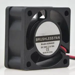 40MM Fan DC24V 0.10A 2.4W XDR4020 Speed 8000RPM 40 * 40 * 20MM 4020 Dual Ball Inverter Inverter 3D Printer 4cm Silent Fan(2pin) 40MM Fan DC24V 0.10A 2.4W XDR4020 Speed 8000RPM 40 * 40 * 20MM 4020 Dual Ball Inverter Inverter 3D Printer 4cm Silent Fan(2pin)