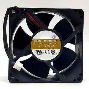 80MM Fan DC12V 0.8A 21.6W 8032 8cm DASA0832B2H 80 * 80 * 32mm 6800RPM Chassis Power Supply Server Dual Roller Ball Fan(3pin) 80MM Fan DC12V 0.8A 21.6W 8032 8cm DASA0832B2H 80 * 80 * 32mm 6800RPM Chassis Power Supply Server Dual Roller Ball Fan(3pin)