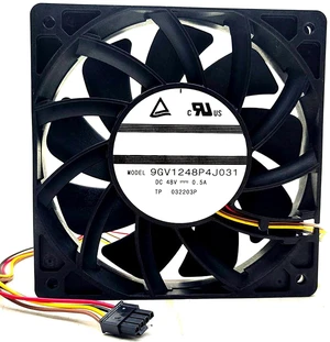 120MM Fan DC48V 24W 0.5A 9GV1248P4J031 12025 Speed 5100RPM 120 * 120 * 25MM 12cm Dual Ball Chassis Cooling Fan(4pin) 120MM Fan DC48V 24W 0.5A 9GV1248P4J031 12025 Speed 5100RPM 120 * 120 * 25MM 12cm Dual Ball Chassis Cooling Fan(4pin)