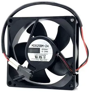 80MM Fan DC24V 0.09A 2.1W MD825BM-24 8CM 8025 80 * 80 * 25mm Dual Ball Cooling Fan 2pin 80MM Fan DC24V 0.09A 2.1W MD825BM-24 8CM 8025 80 * 80 * 25mm Dual Ball Cooling Fan 2pin